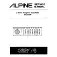 ALPINE 3214 Service Manual cover photo