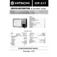 HITACHI CTP217 Service Manual cover photo