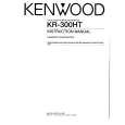 KENWOOD KR300HT Owner's Manual cover photo