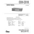 SONY CDXC510 Service Manual cover photo
