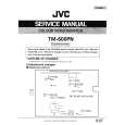 JVC TM600 Service Manual cover photo