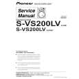 PIONEER S-VS200LV/XJI/E Service Manual cover photo