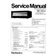 TECHNICS SEA5/K Service Manual cover photo