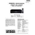 ONKYO DXC140 Service Manual cover photo