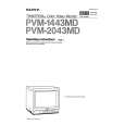 SONY PVM1443MD GB Owner's Manual cover photo