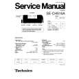 TECHNICS SLCH515 Service Manual cover photo