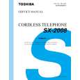 TOSHIBA SX2008 Service Manual cover photo