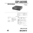 SONY CDPXA555ES Service Manual cover photo