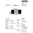 SANYO MCDS740 Service Manual cover photo