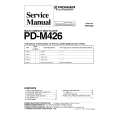 PIONEER PDM426 Service Manual cover photo