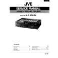 JVC AX550BK Service Manual cover photo