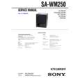 SONY SAWM250 Service Manual cover photo