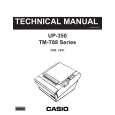 CASIO UP350 Service Manual cover photo