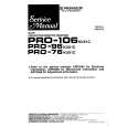 PIONEER PRO76 Service Manual cover photo