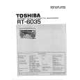 TOSHIBA RT-6035 Service Manual cover photo