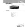 SONY STH300 Service Manual cover photo