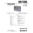 SONY WMFX888 Service Manual cover photo