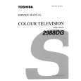 TOSHIBA 2988DG Service Manual cover photo