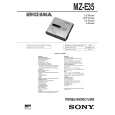 SONY MZE35 Owner's Manual cover photo