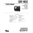 SONY SRFM32 Service Manual cover photo