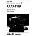 SONY CCD-TR9 Owner's Manual cover photo