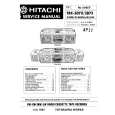 HITACHI TRK-3D70 Service Manual cover photo