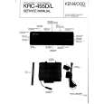 KENWOOD KRC455D Service Manual cover photo