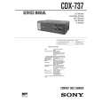 SONY CDX-601 Owner's Manual cover photo