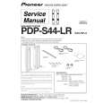 PIONEER PDP-S44-LR/XZC/WL5 Service Manual cover photo