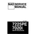 NAD 7020I Service Manual cover photo