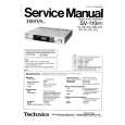 TECHNICS SV110/K Service Manual cover photo