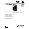 SONY WMEX36 Service Manual cover photo