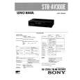 SONY STR-AV300E Service Manual cover photo