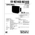 SONY KVM2140D Service Manual cover photo