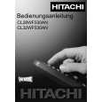 HITACHI CL28WF530AN Owner's Manual cover photo