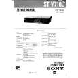 SONY STV710L Service Manual cover photo