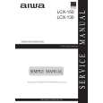 AIWA LCX150/130 EZK Service Manual cover photo