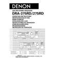 DENON DRA275RD Owner's Manual cover photo