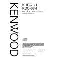 KENWOOD KDC-78R Owner's Manual cover photo