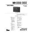 SONY WMEX510 Service Manual cover photo