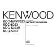 KENWOOD KDC-6023 Owner's Manual cover photo