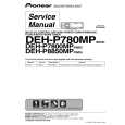 PIONEER DEH-P7800MP Service Manual cover photo