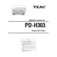 TEAC PD-H303 Service Manual cover photo