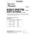 PIONEER KEHP27R X1P/GR Service Manual cover photo