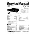 TECHNICS SLP370 Service Manual cover photo