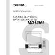 TOSHIBA MD13N1 Service Manual cover photo