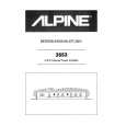 ALPINE 3553 Owner's Manual cover photo