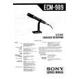 SONY ECM989 Service Manual cover photo