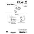 SONY HVL-ML20 Service Manual cover photo