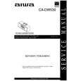 AIWA CADW420 Owner's Manual cover photo